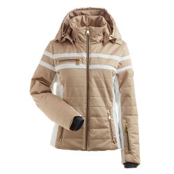 NILS Vail Jacket Women's in Gold and White
